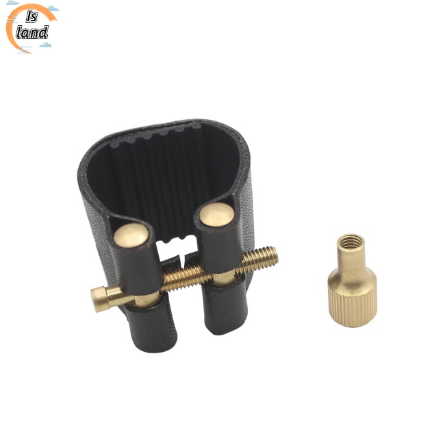 [IS] Kẹp Miệng Kèn Saxophone Chuyên Nghiệp Bằng Da Nhân Tạo + Nhựa