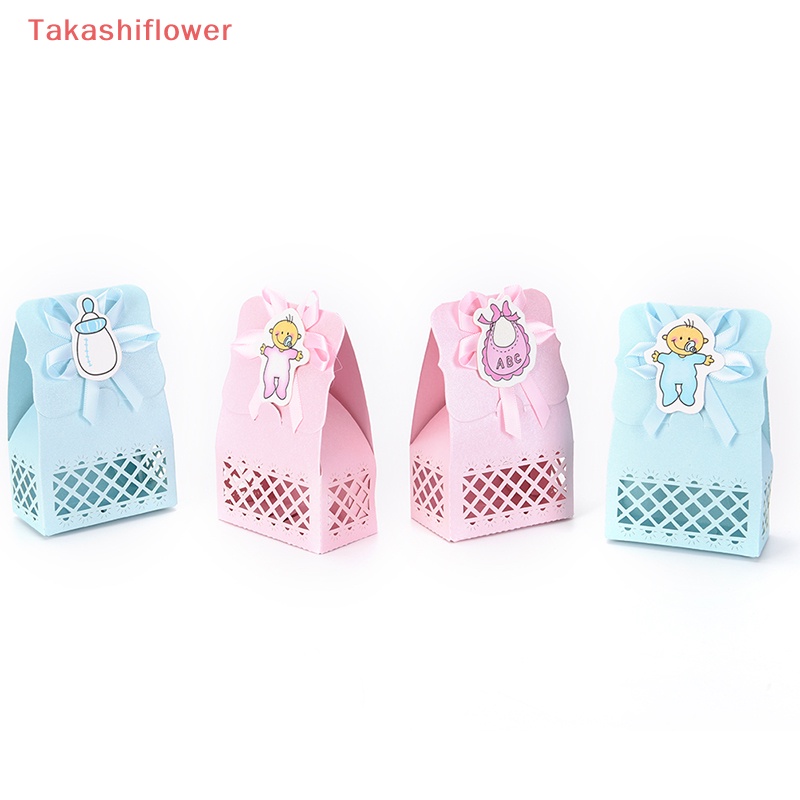 Set 12 Hộp Giấy Đựng Kẹo Trang Trí Tiệc Sinh Nhật Dễ Thương Cho Bé