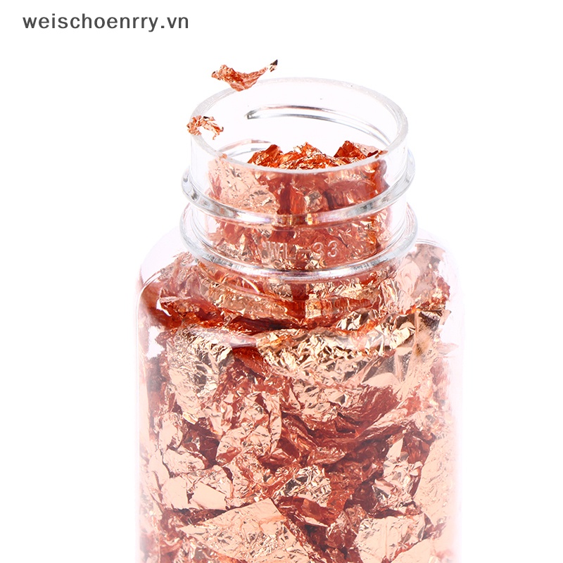 5g Lá Vàng Lá Phụ Kiện Trang Trí Móng Tay Nghệ Thuật