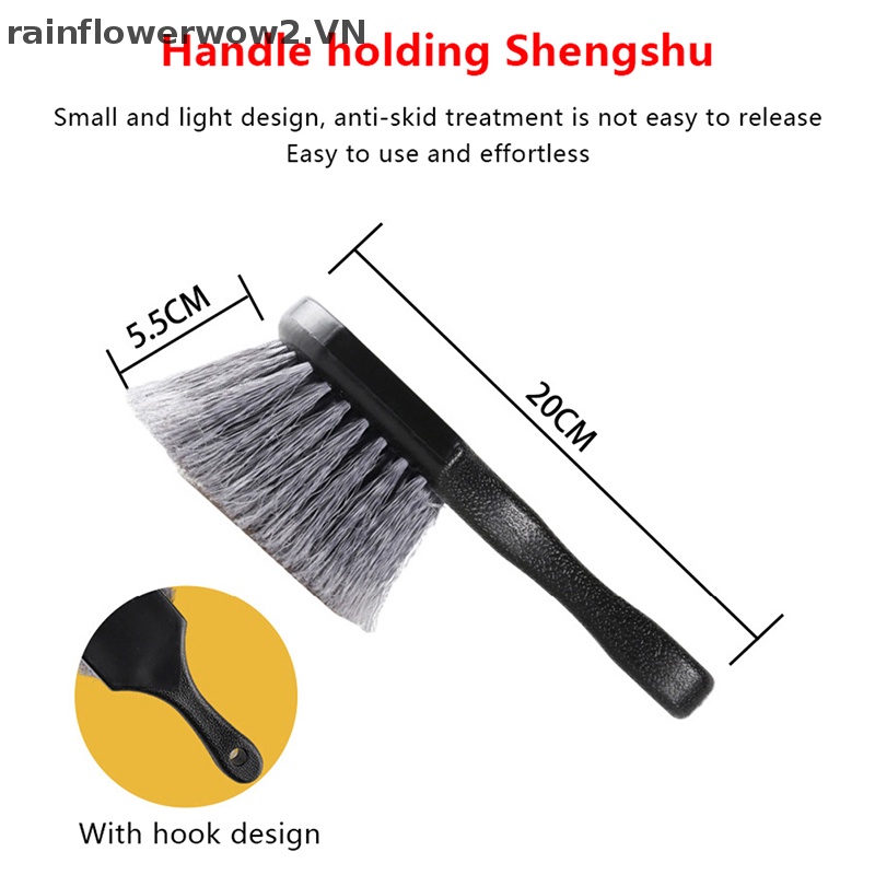 1 Bàn Chải Vệ Sinh Viền Bánh Xe Hơi Tiện Dụng