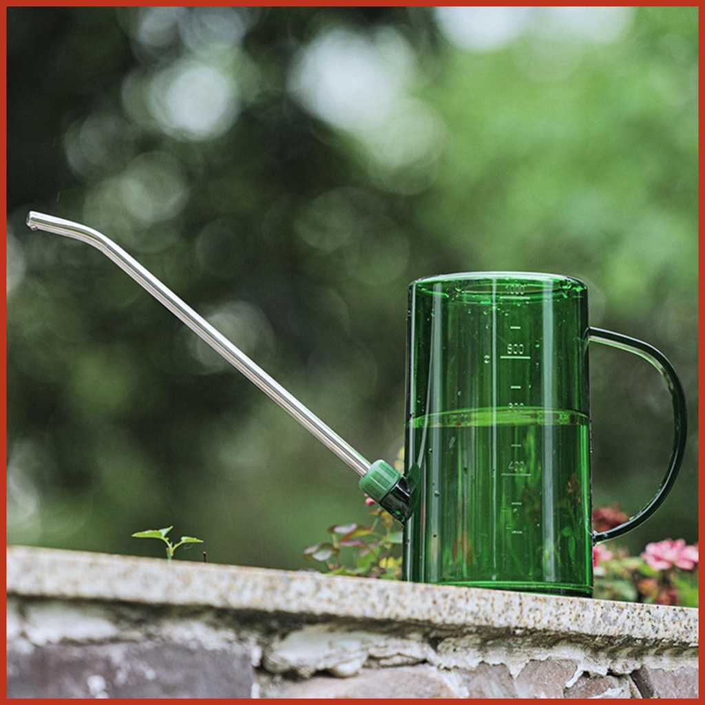 Bình Tưới Cây Bằng Thép Không Gỉ Miệng Dài Chuyên Dụng Cho Florist Green sehvn sehvn