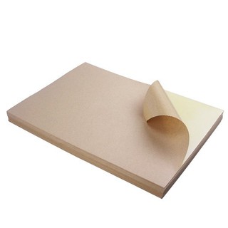 Giấy Decal da bò A4 (Giấy Kraft) xấp 100 tờ
