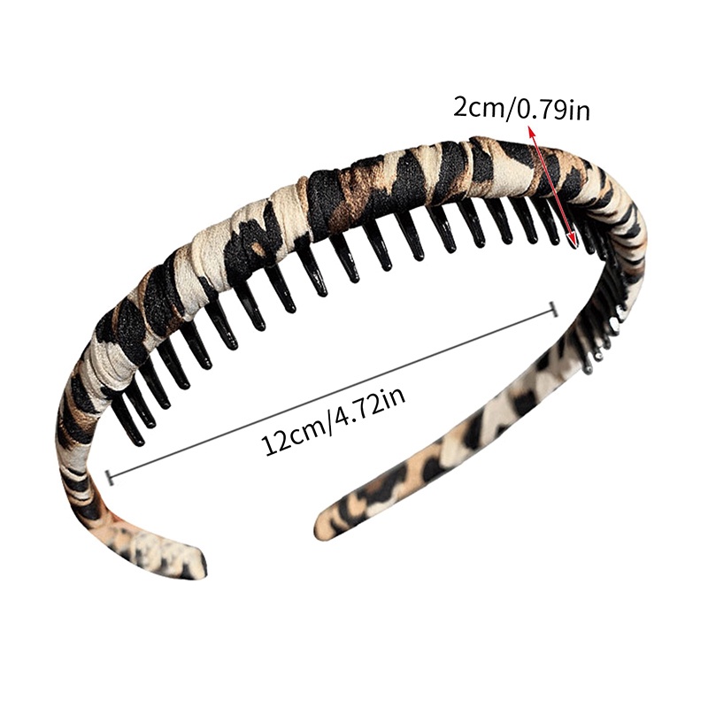 Băng Đô Cài Tóc Bằng Vải Không Trơn Thời Trang Cho Nữ