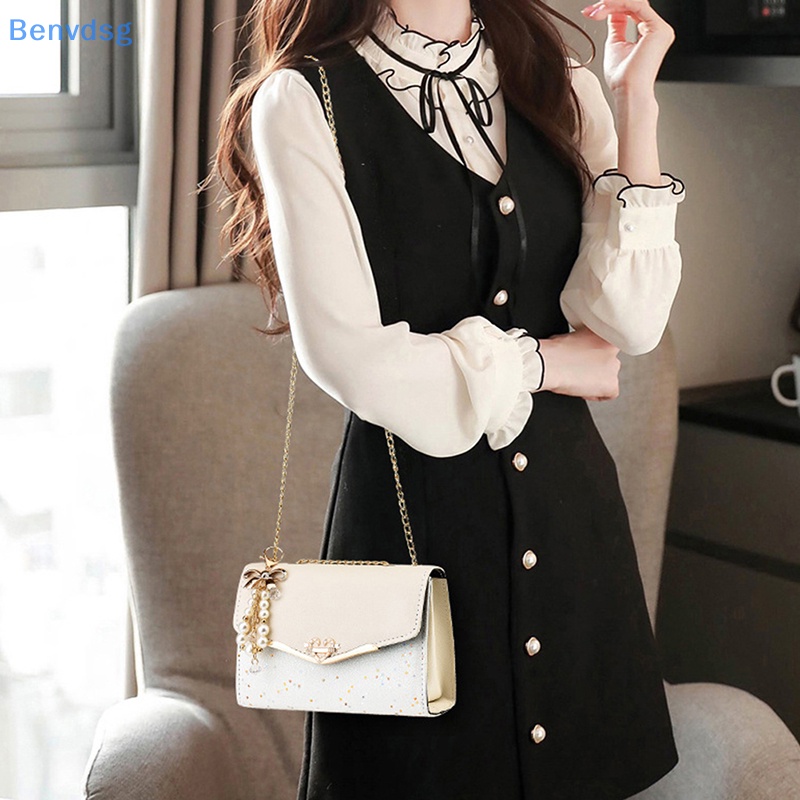 Túi Xách Đeo Chéo Đính Đá Thời Trang Cho Nữ