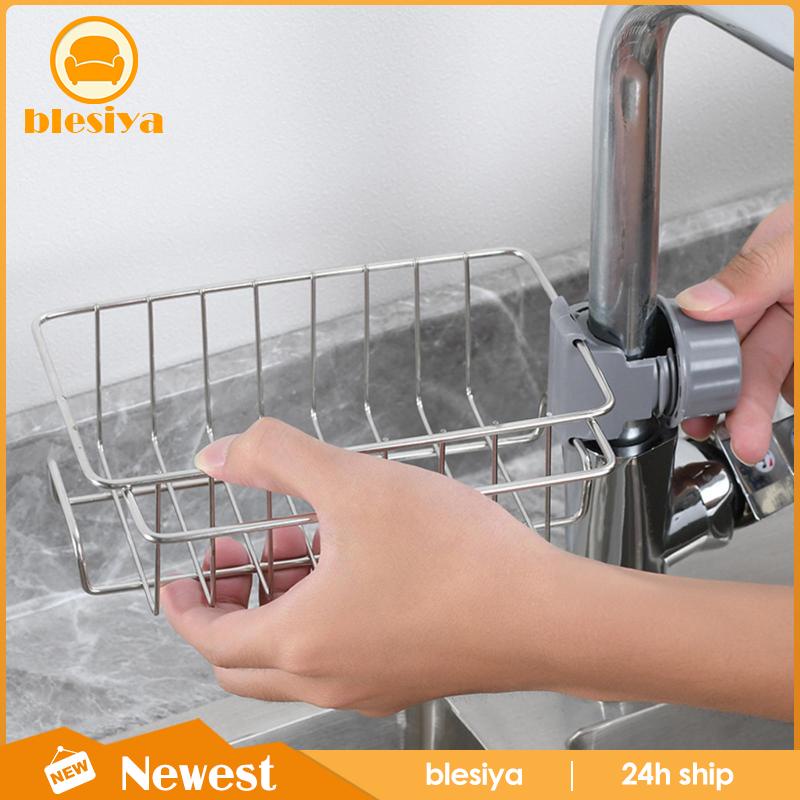 Giá Đỡ Bọt Biển Rửa Chén Bằng Thép Không Gỉ Tiện Dụng Cho Phòng Tắm / Nhà Bếp