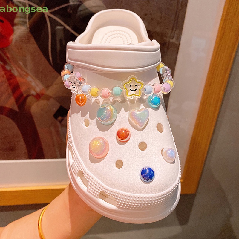 1 Bộ Phụ Kiện Trang Trí Giày Màu Kẹo Có Thể Tháo Rời Bongsea