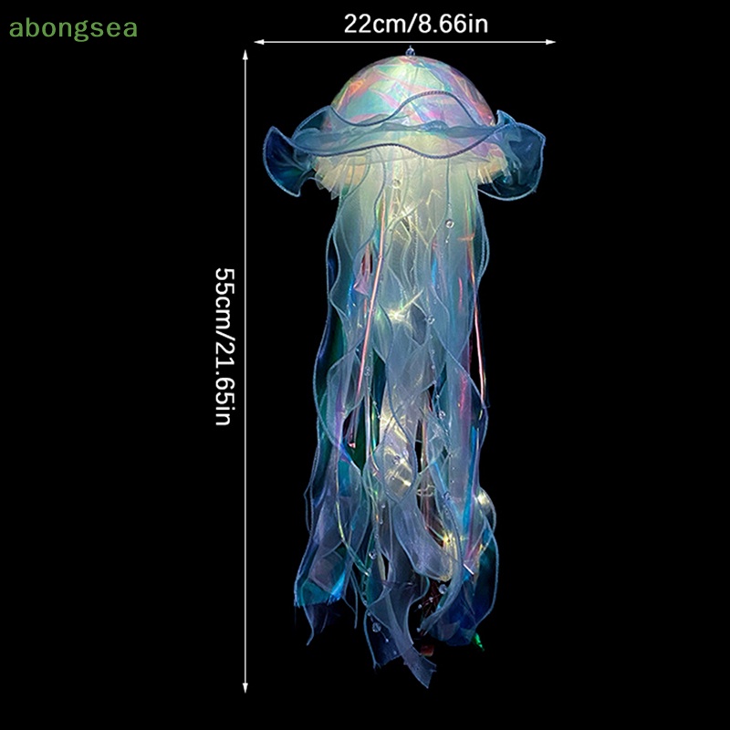Đèn Lồng abongsea Màu Sắc Tự Làm Hình Sứa Biển