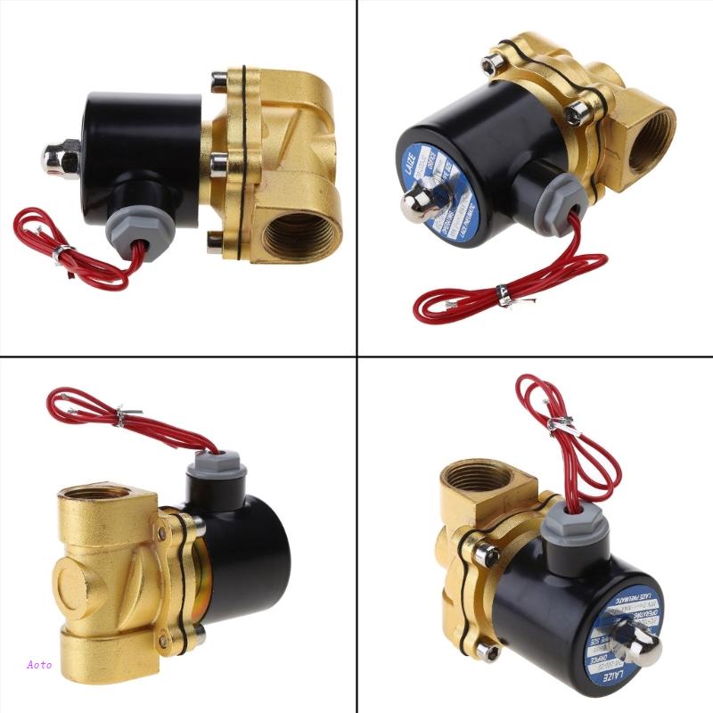 Van Điện Từ AOTO 3 / 4 "220V 2 Cổng Khí Gas 2W-200-