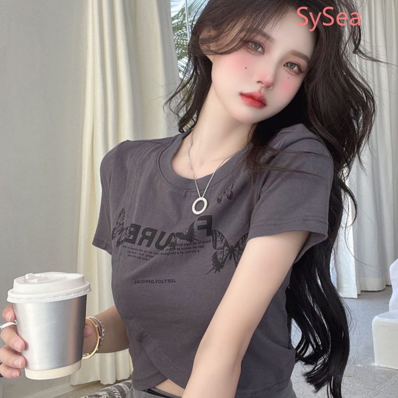 Áo Kiểu Hàn Quốc Dáng Ôm Thời Trang Mùa Hè Cho Nữ