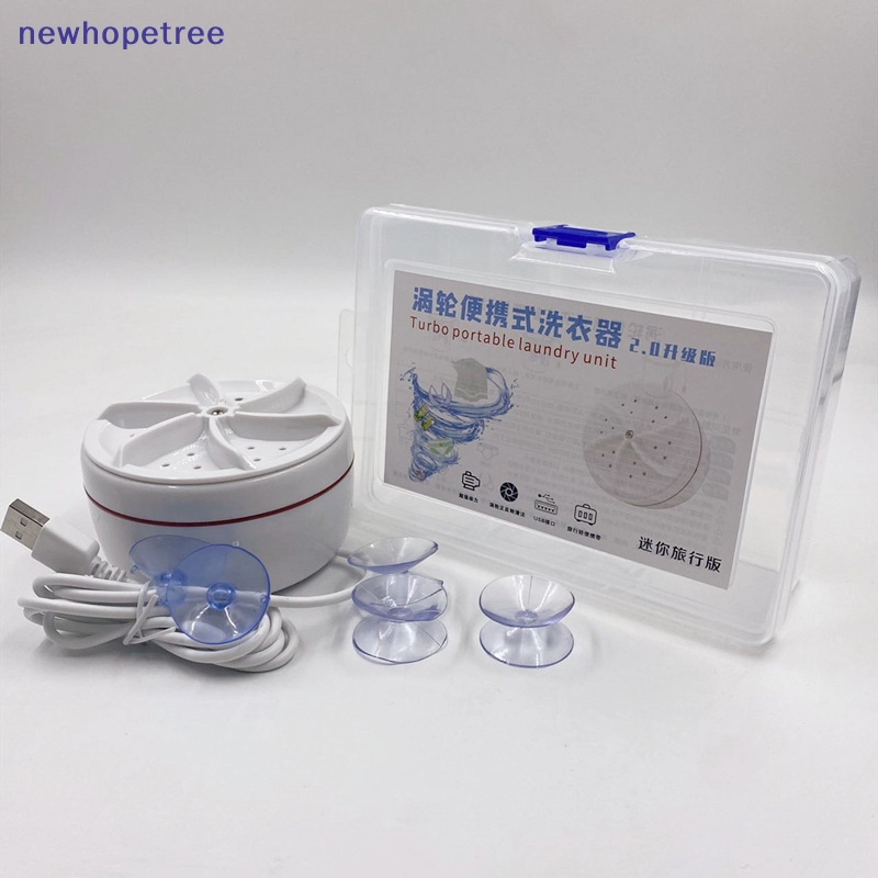 Thiết Bị Giặt Đồ Mini Sử Dụng Sóng Siêu Âm Tiện Lợi