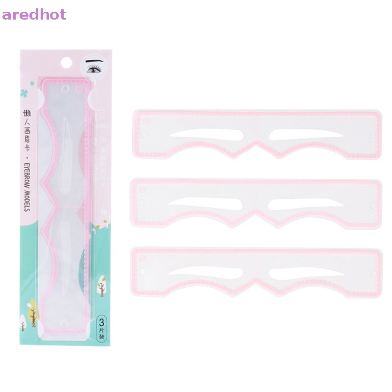Bộ 3 Dụng Cụ Hỗ Trợ Vẽ Lông Mày Tiện Dụng Mới