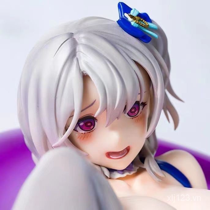 Mô Hình Nhân Vật Nữ Anime Yicai Secondary Dễ Thương Dùng Để Trang Trí Xe Hơi EH14