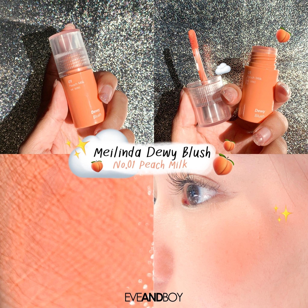 Má Hồng Dạng Kem MEILINDA DEWY BLUSH MC 5092