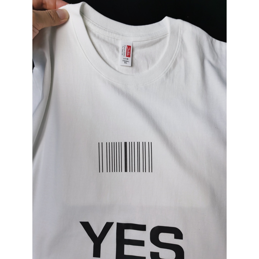 Áo thun NRVP 100% cotton tay ngắn in họa tiết phong cách Hàn Quốc