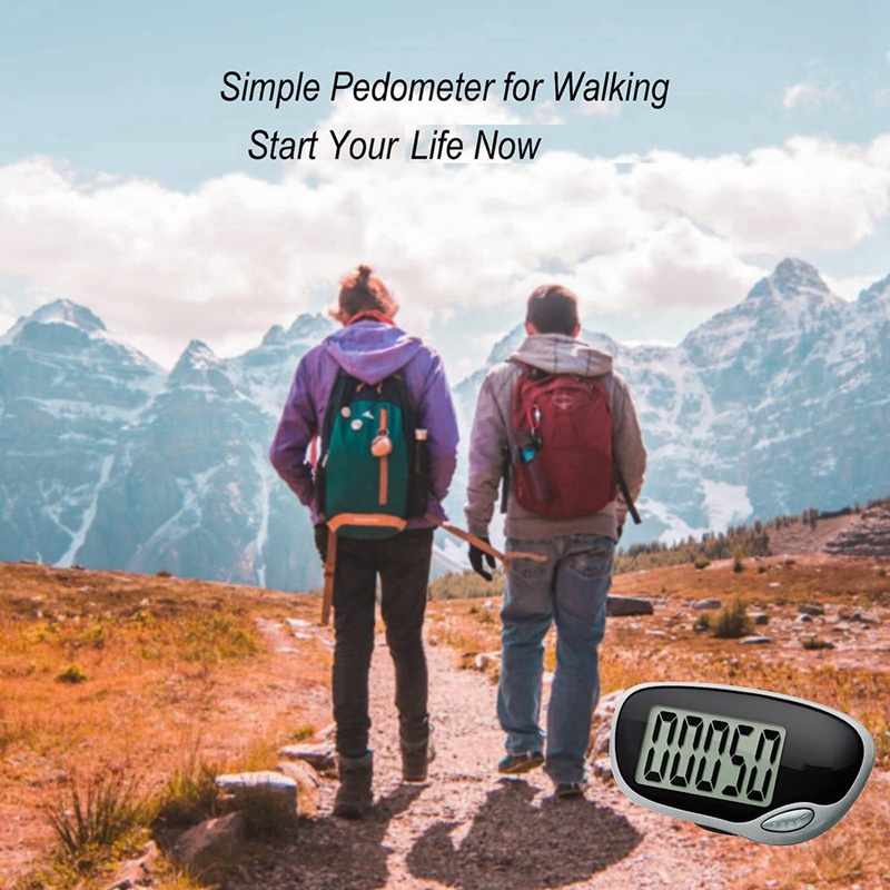 Kẹp Thắt Lưng Đi Bộ Có Màn Hình Lớn Cho Nam Nữ Và Trẻ Em Lớn Tuổi