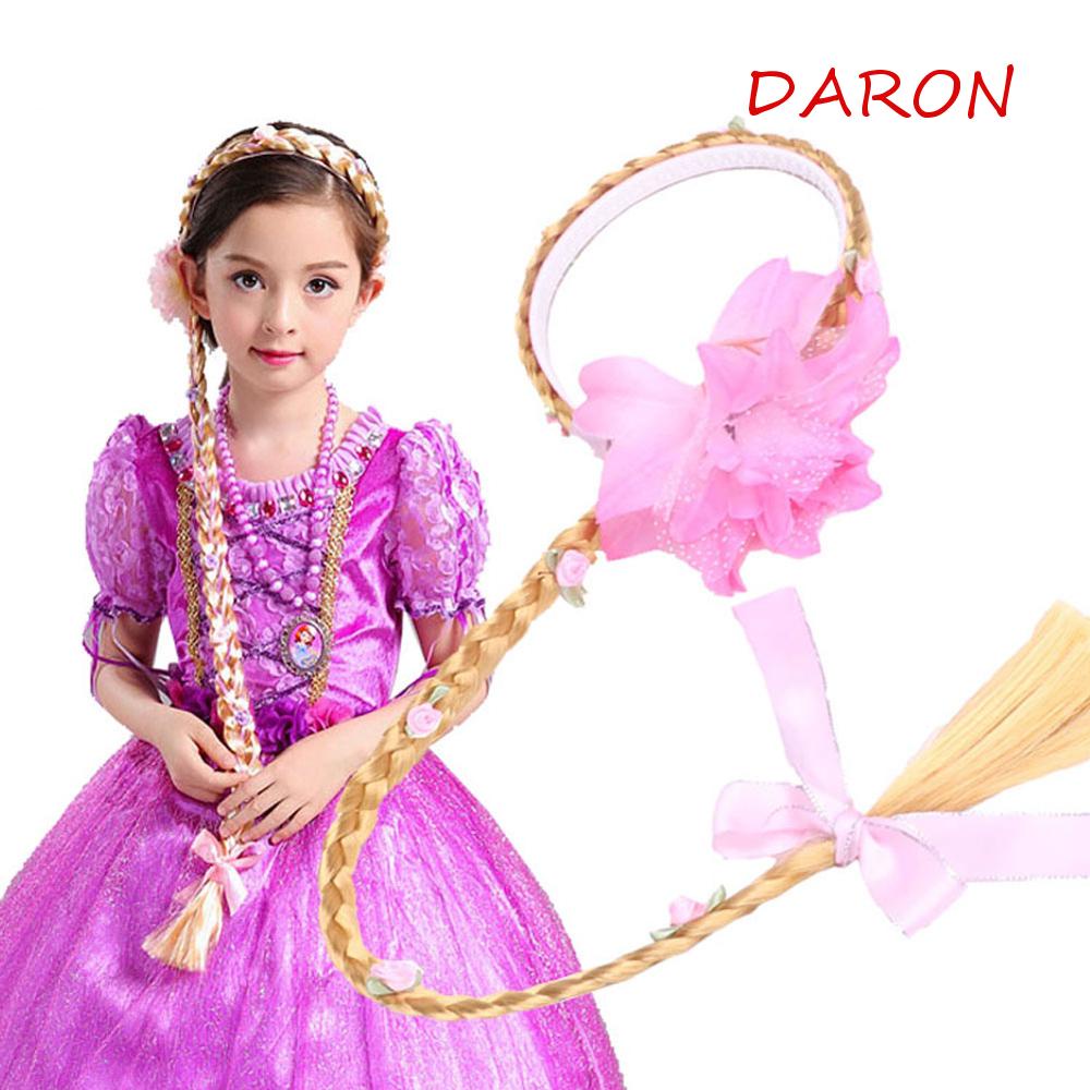 Băng Đô Kiểu Tóc Tết Bím Hóa Trang Dễ Thương Cho Bé Gái