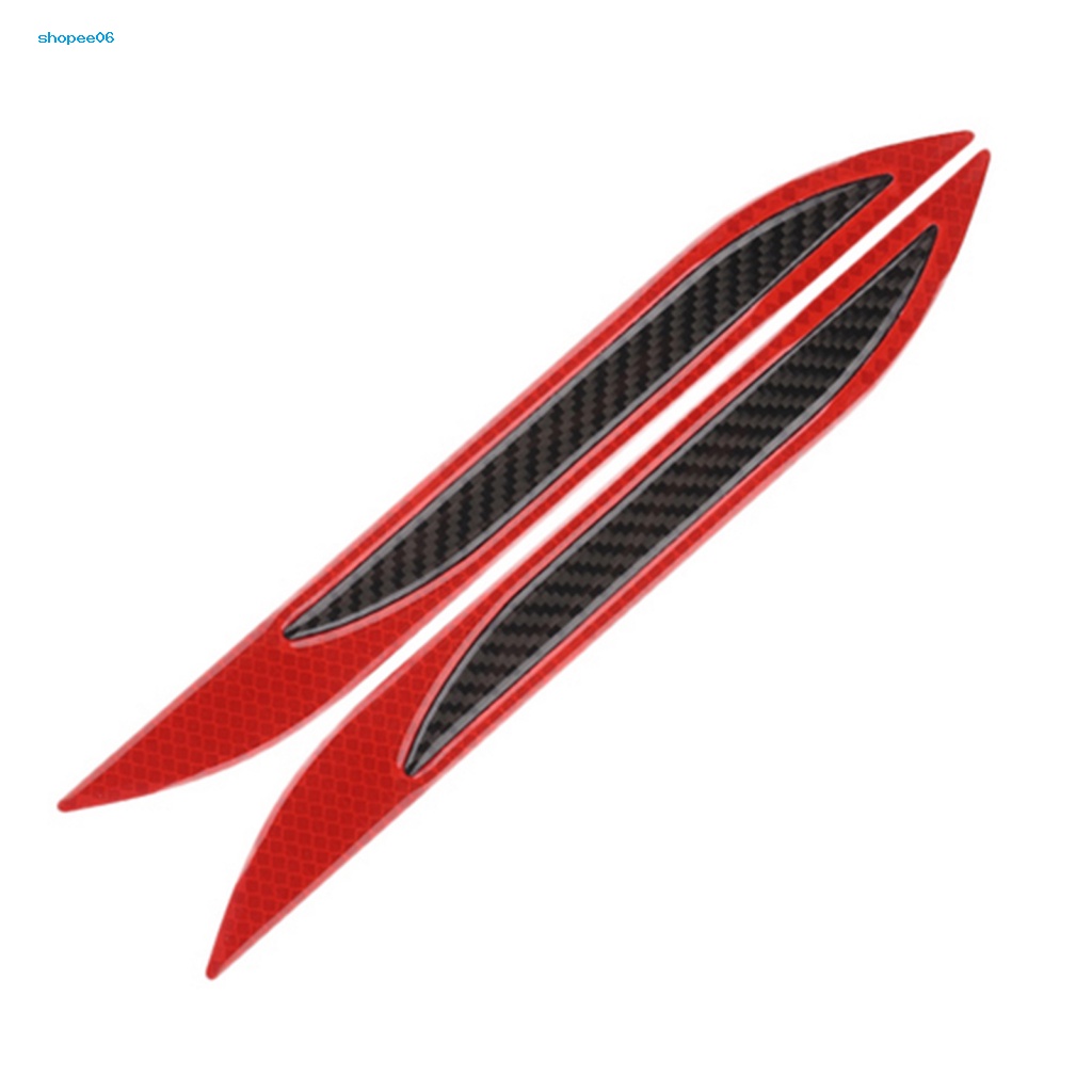 1 Cặp Miếng Dán Phản Quang Chống Trượt Chống Mài Mòn Cho Xe Máy