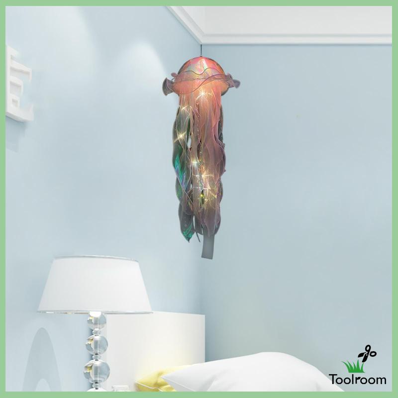 [Toolroom] Đèn Lồng Sứa Biển DIY Cho Phòng Ngủ Màu Xanh Dương