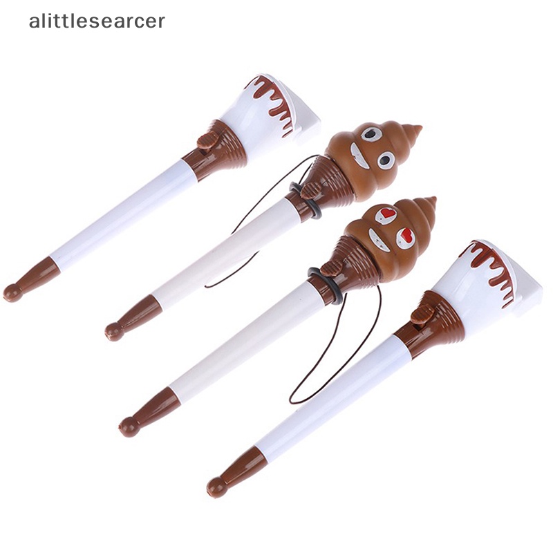 Bút Bi Mực Đen Ngòi 0.7mm Hình Toilet Dễ Thương