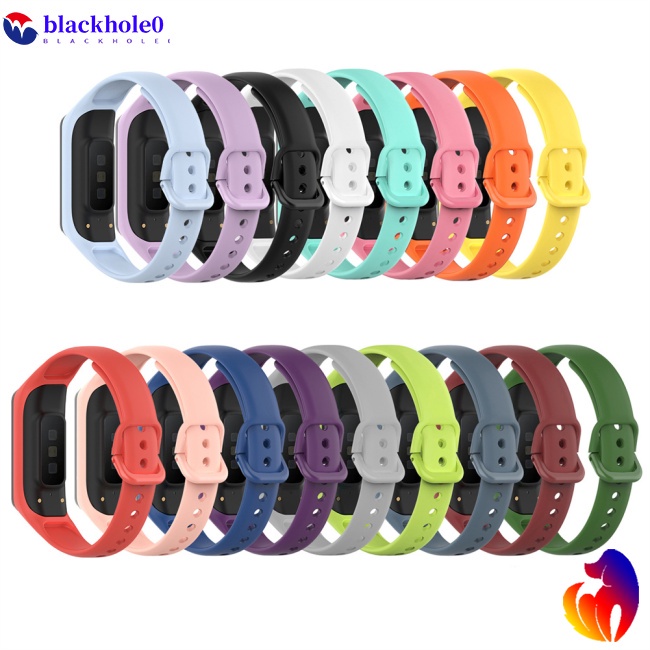 Dây Đeo Silicon Mềm Chống Mồ Hôi Thoải Mái Cho Đồng Hồ Samsung Galaxy Fit2 R220