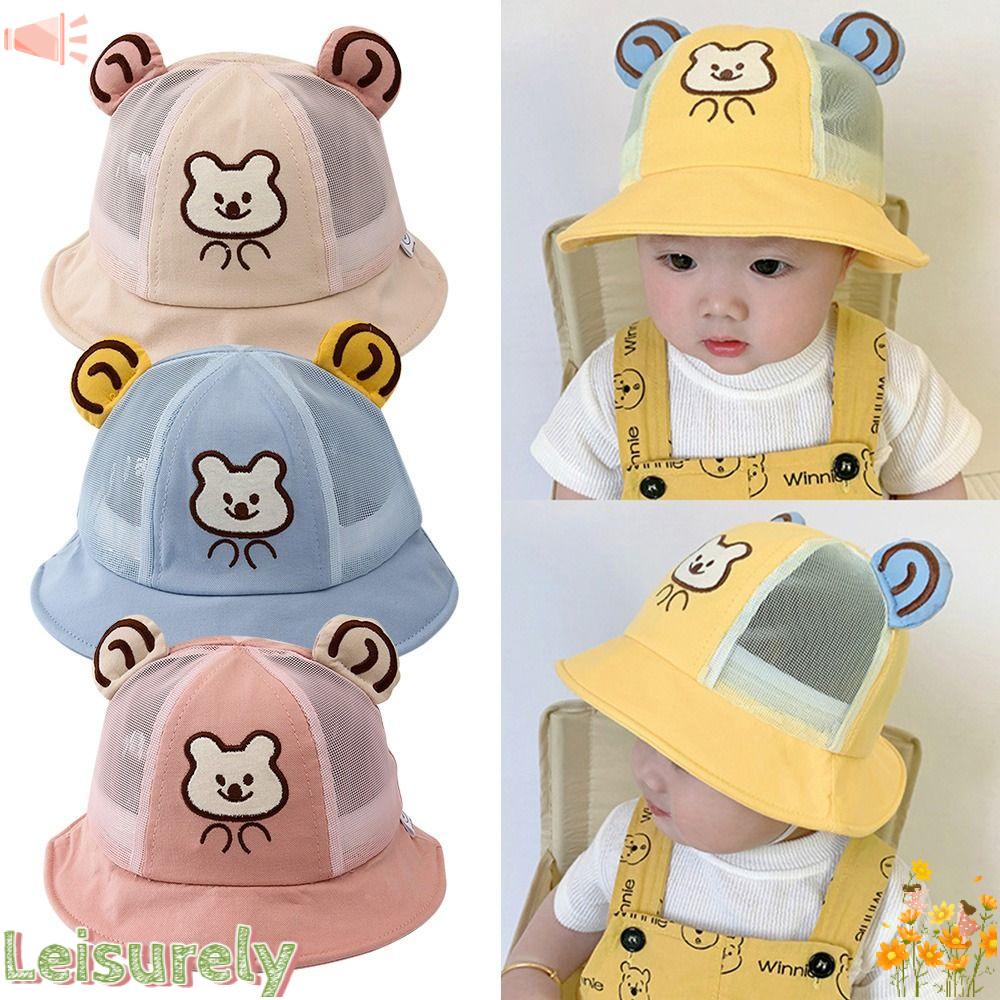 Mũ Bucket Mềm Mại Chống Tia UV Thời Trang Mùa Hè Cho Bé