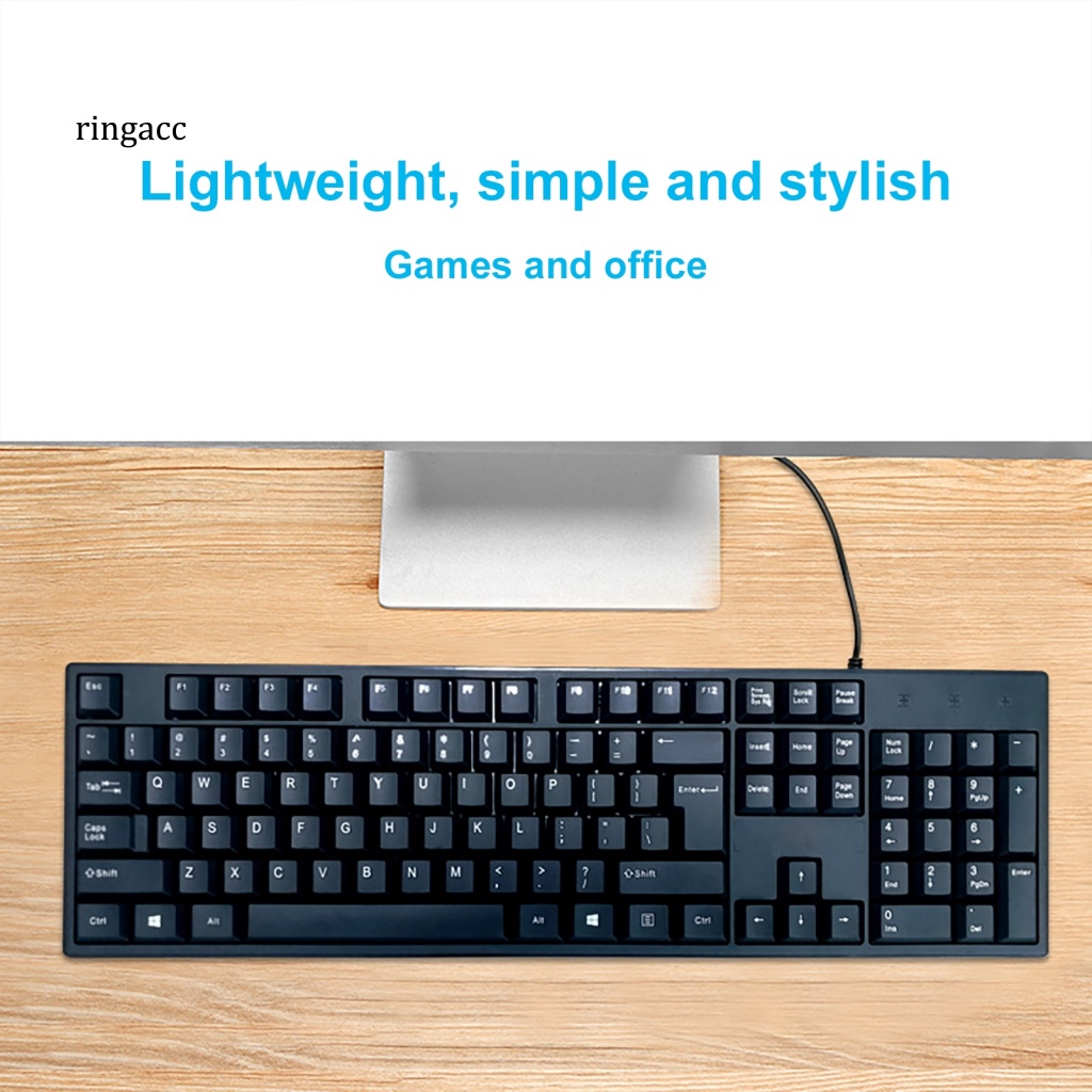 Bàn PhíM RGA 104 PhíM Không ThấM NướC Có Dây Cho Laptop / Pc