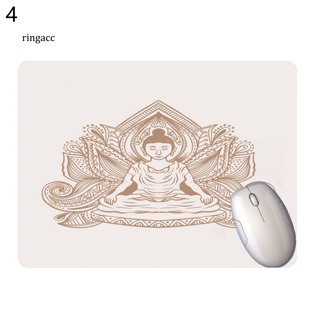 Tấm Lót Chuột RGA Mềm Mại Chống Trượt Họa Tiết Sáng Tạo Có Đệm Lót Cổ Tay