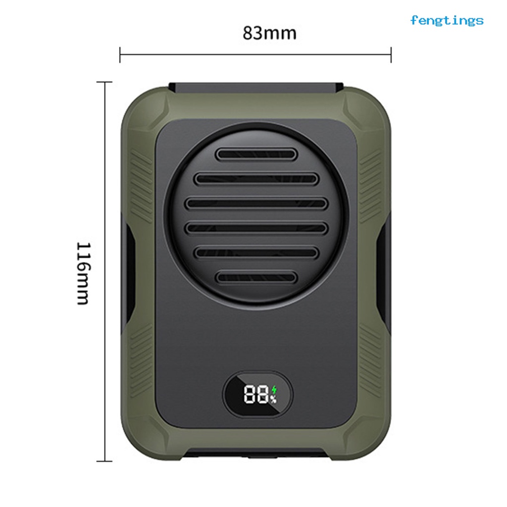 1 Bộ Quạt 3 Cánh Không Cánh Có Thể Điều Chỉnh Công Suất Gió Mạnh Màn Hình LED Kỹ Thuật Số