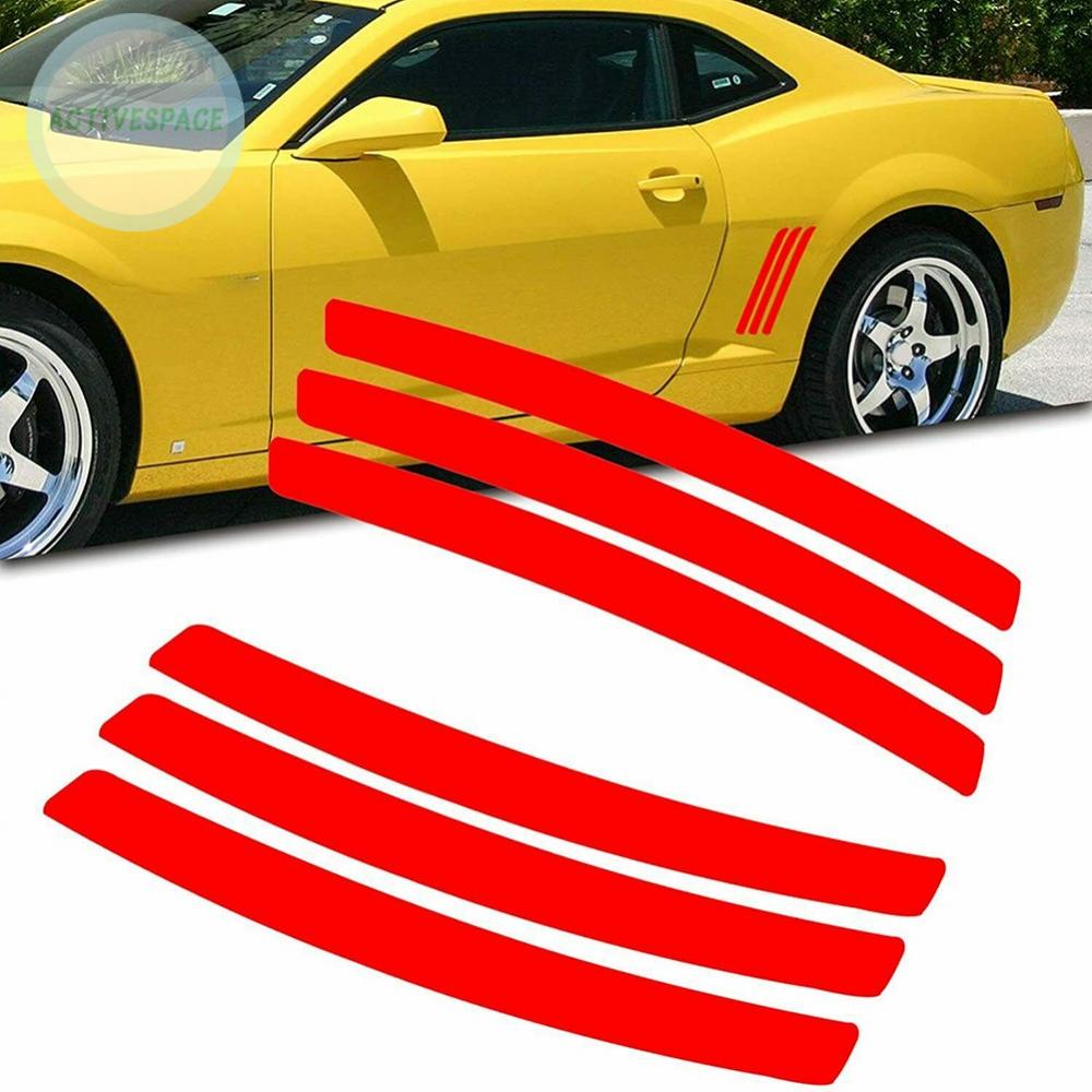 Panel Sticker Parts 12'' Cover 6pcs Accessories For Chevy Camaro 2010-2015 L&amp;R【Chevrolet】