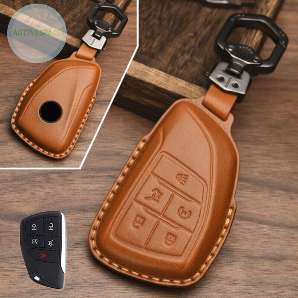 Key Case Cover Black Blue Brown Coffee Green 1 Pcs For GMC With Keychain【Chevrolet】