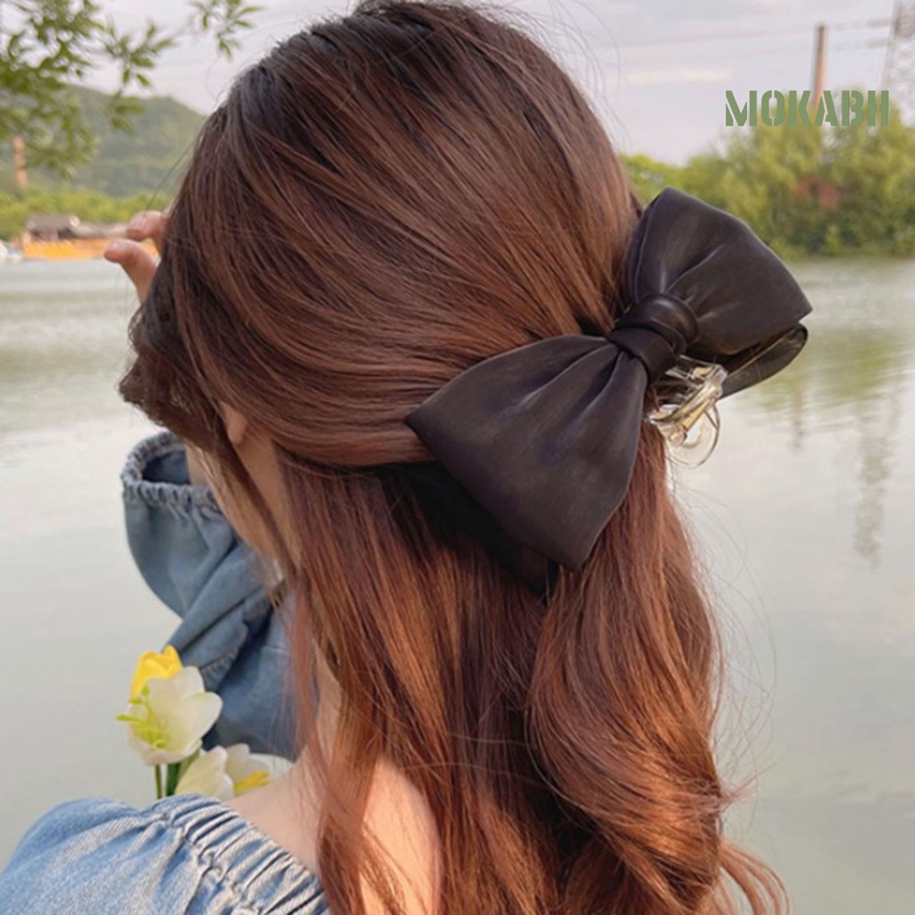 Kẹp Tóc Hình Nơ Màu Sắc Tươi Sáng Thời Trang Cho Nữ
