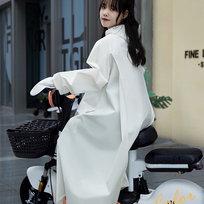 Áo Mưa Mở Rộng Bảo Vệ Toàn Thân Dành Cho Đi Xe Điện