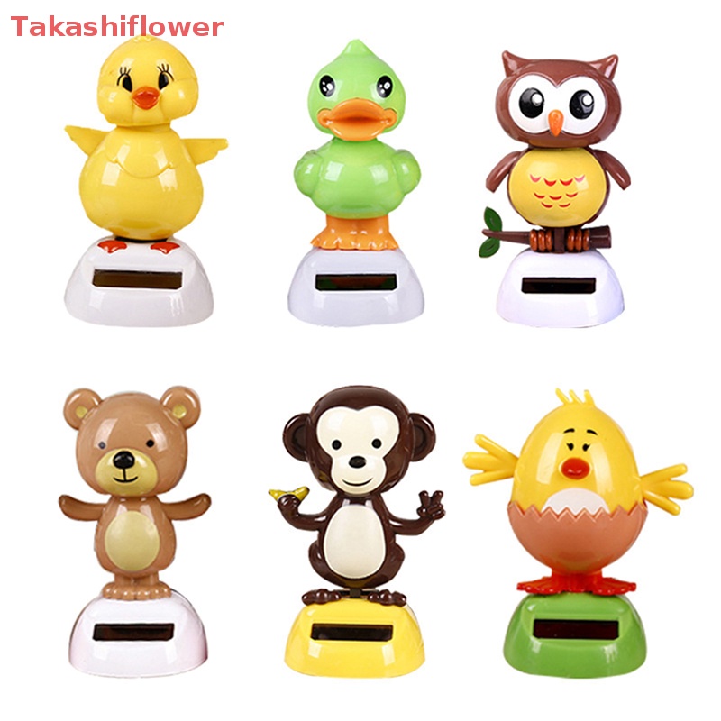 Mô Hình Cú Hoạt Hình Lắc Đầu Trang Trí Xe Hơi Sử Dụng Năng Lượng Mặt Trời