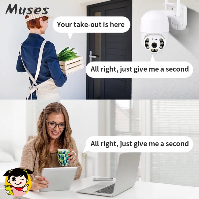 Máy Quay An Ninh A12 1080P Hd Xoay 360 Độ