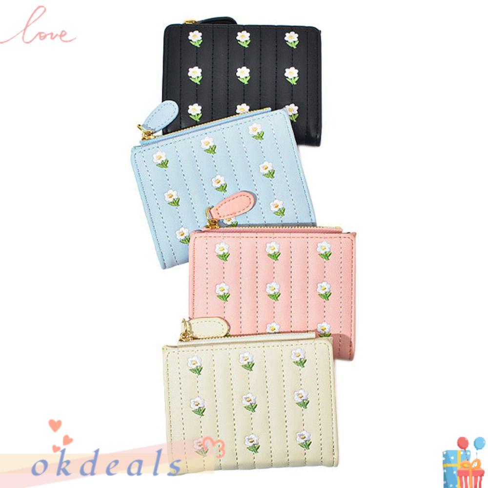 Ví Da PU Có Khóa Kéo Thời Trang Cho Nữ