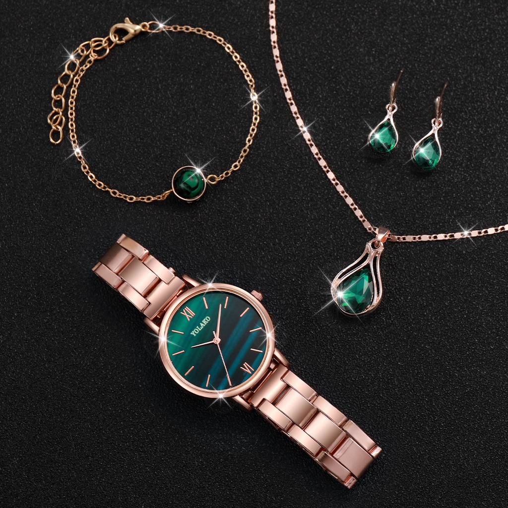 Đồng Hồ Đeo Tay Thời Trang Cho Nữ, Chất Liệu Thép Không Gỉ