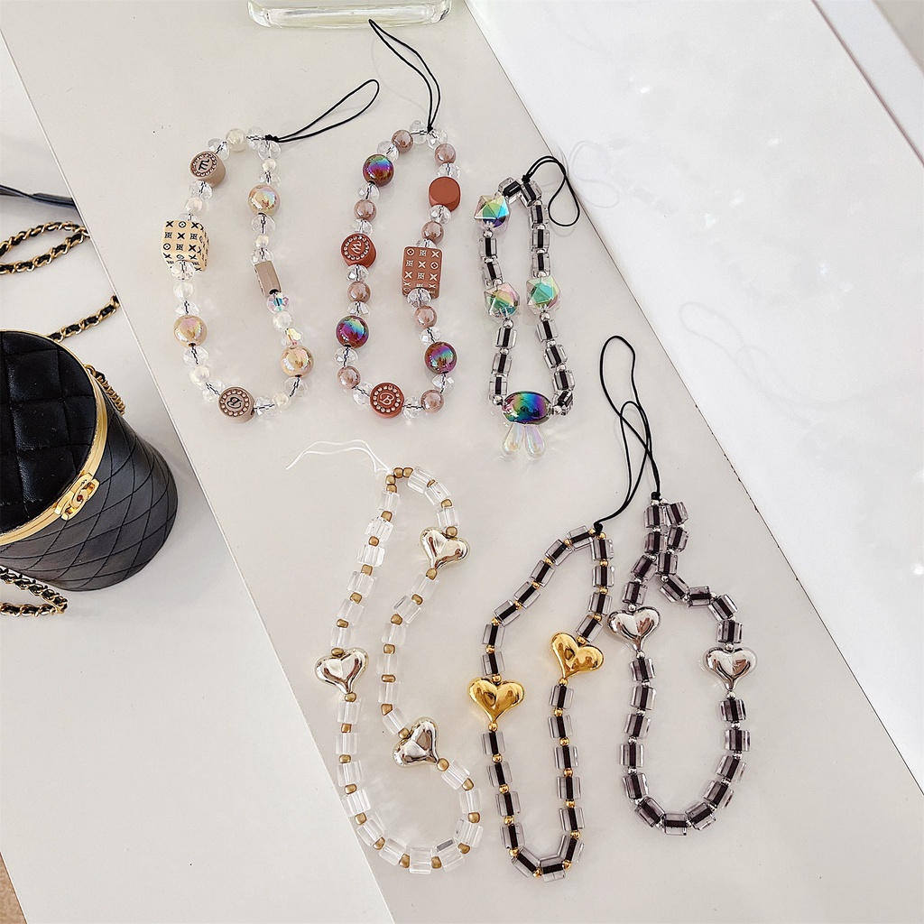 Phụ Kiện Dây Treo Túi Xách / Điện Thoại Bằng acrylic Dễ Thương DIY