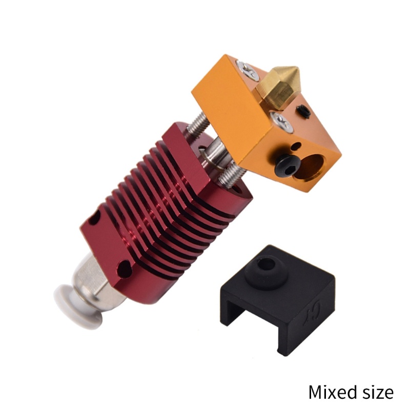 Bộ Phụ Kiện Đầu Phun Mk8 Bằng Nhôm Chuyên Dụng Cho Máy In 3D Ender-3