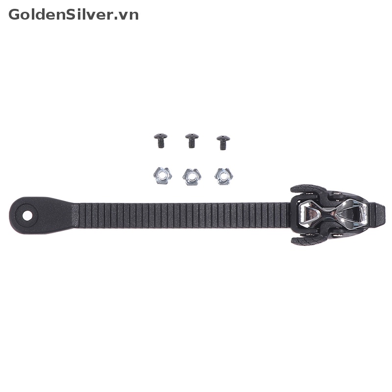1 Khóa Thay Thế Cho Giày Trượt Patin Màu Vàng Bạc 20cm