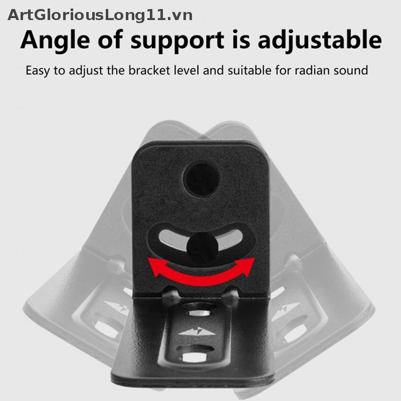 Giá Đỡ Loa Gắn Tường Bằng Kim Loại Chống Trượt Thông Dụng Cho Phòng Khách