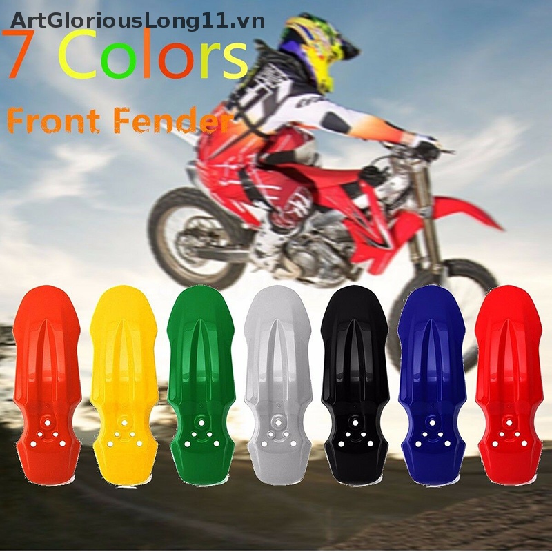 FENDER Tấm Chắn Bùn Gắn Bánh Xe Trước Bằng Nhựa 7 Màu Cho CRF50 XR50 Dirt Pit Bike