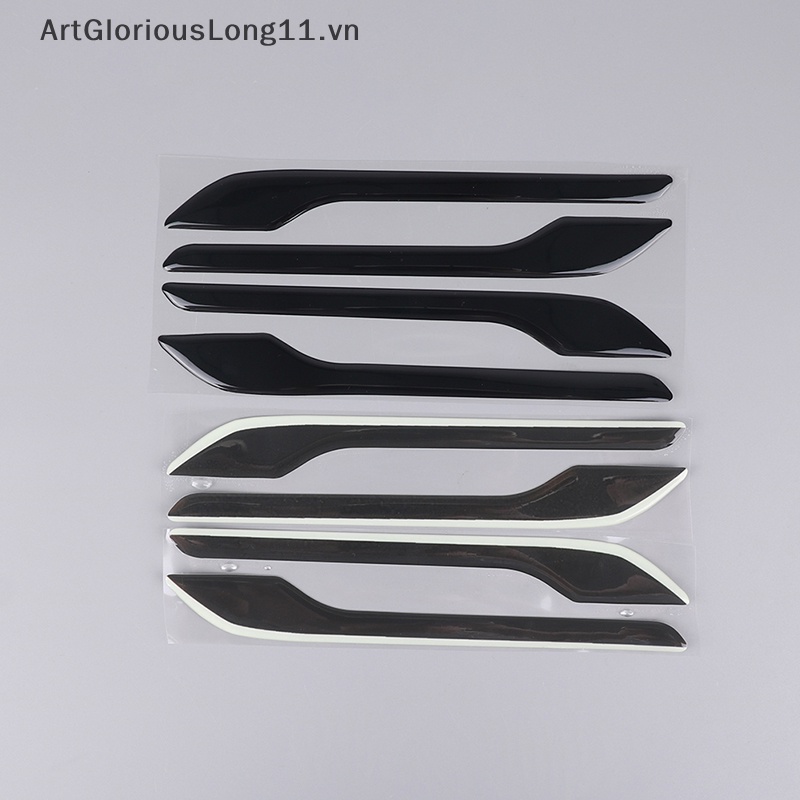 Bộ Miếng Dán Bảo Vệ Tay Nắm Cửa Dạ Quang Cho Model 3 / Y
