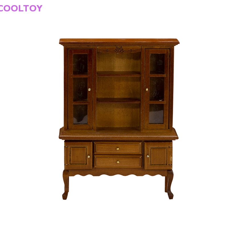 Đồ Nội Thất Phòng Ngủ Hai Cửa Trang Trí Nhà Búp Bê 1: 12