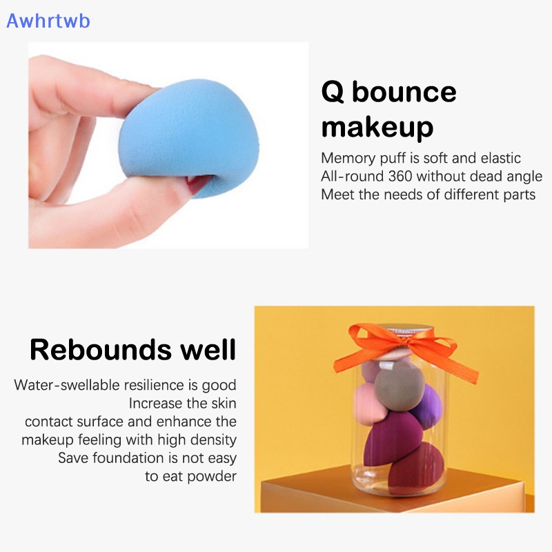 Mút Trang Điểm Nhiều Kích Cỡ Khác Nhau Kèm Hộp Đựng Mới