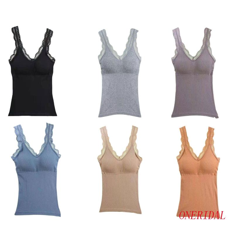 Áo Tank Top Có Mút Đệm Co Giãn Thời Trang Mùa Hè Dành Cho Nữ