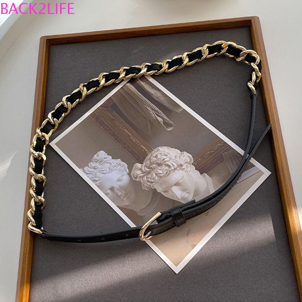 Thắt Lưng Dây Xích Có Khóa Kim Loại Điều Chỉnh Được Cho Nữ Dự Tiệc / Mặc Đầm 2L