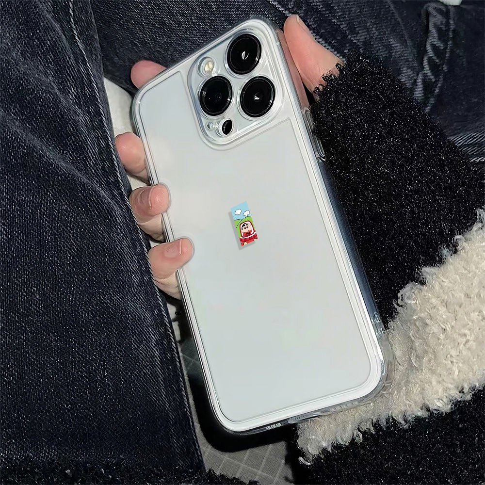 ✅Ốp Điện Thoại Mềm Chống Sốc Phong Cách Đơn Giản Cho Apple plus max Shin-Chan 11iPhone1214pro 6In7813