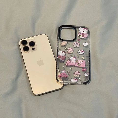 ✅Ốp Điện Thoại Dẻo Họa Tiết Hoạt Hình Chú Mèo Dễ Thương Cho Iphone13Iphone14Promax 8 LWGY 12plusKT Cat 711