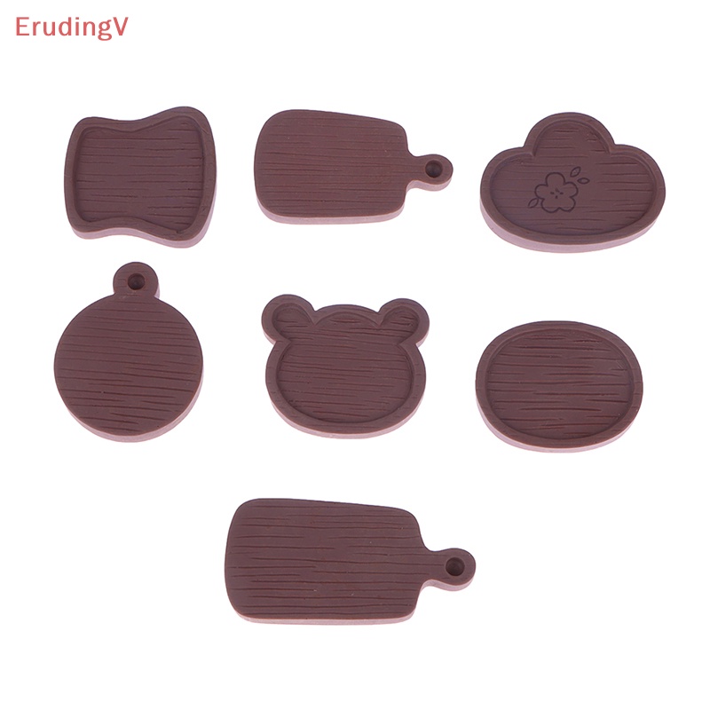 Bộ 5 Khay Nướng Bánh Mini Bằng Gỗ Dành Cho Nhà Búp Bê