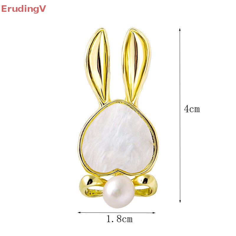 Ghim Cài Áo Hình Đầu Thỏ Thời Trang Dành Cho Nữ